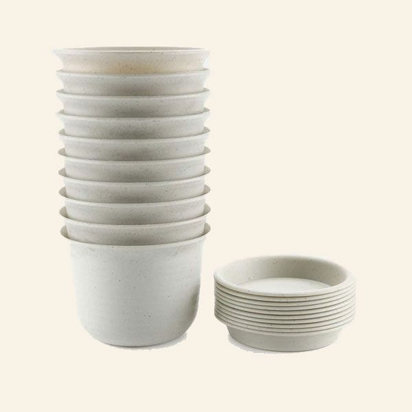 Set de 10 maceteros