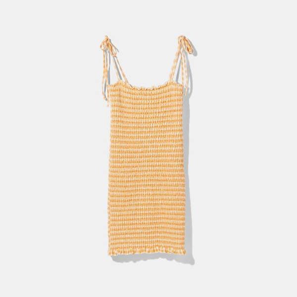 Vestido vichy bershka deals
