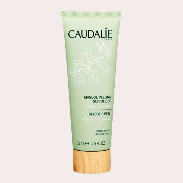 Mascarilla facial hidratante peeling glicólico de Caudalie