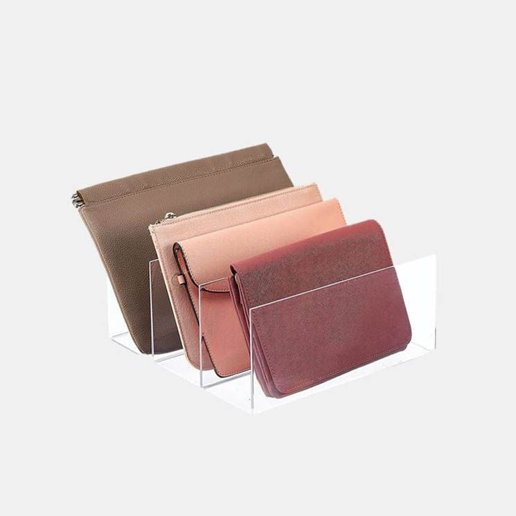 Expositor por baldas para bolsos y 'clutch'