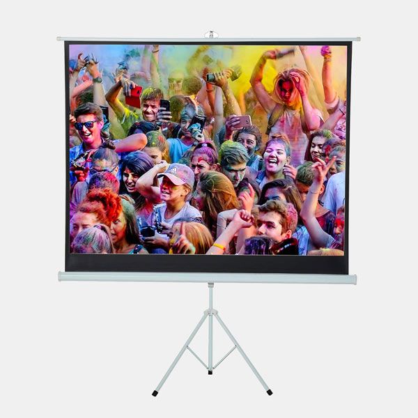 Una pantalla para el proyector