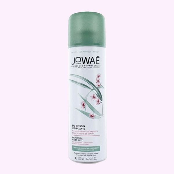 Con tratamiento: agua hidratante y natural de Jowae