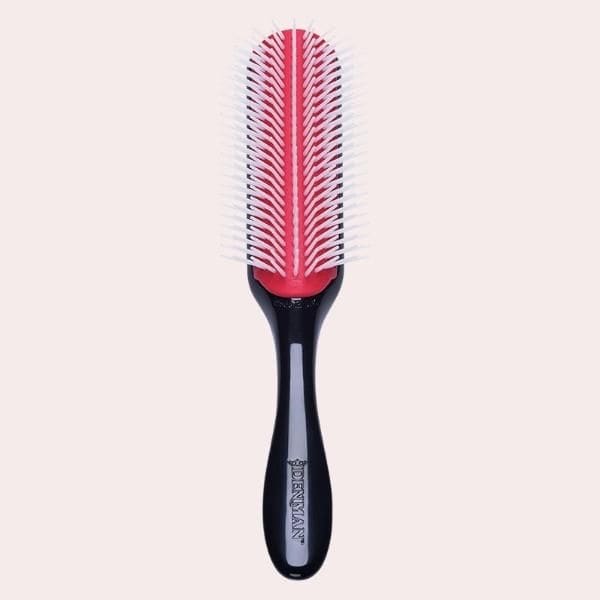 El mejor para el cabello rizado: D4 con 9 Hileras de Denman
