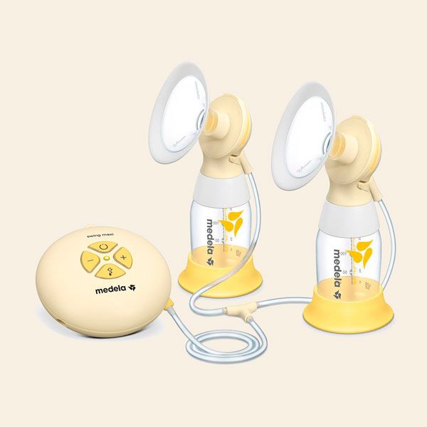 Un extractor de leche eléctrico