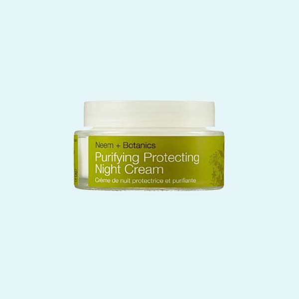 Crema nocturna para desintoxicar la piel congestionada de Urban Veda