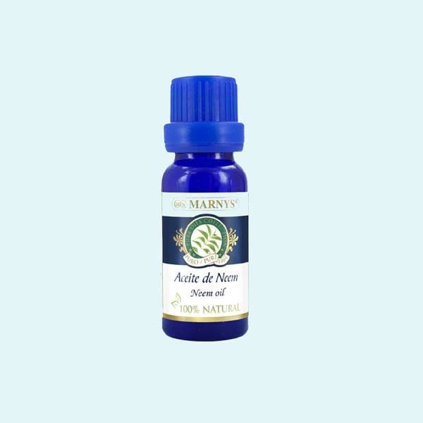 El aceite puro calmante de Marnys para piel y cabello