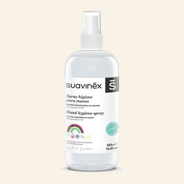 Spray higienizante para manos para toda la familia