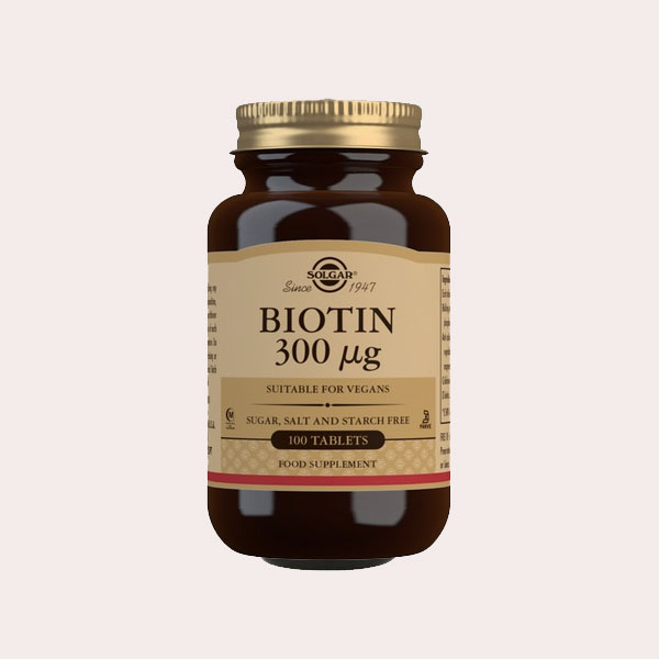 Solgar Biotina 300mcg 100 comprimidos