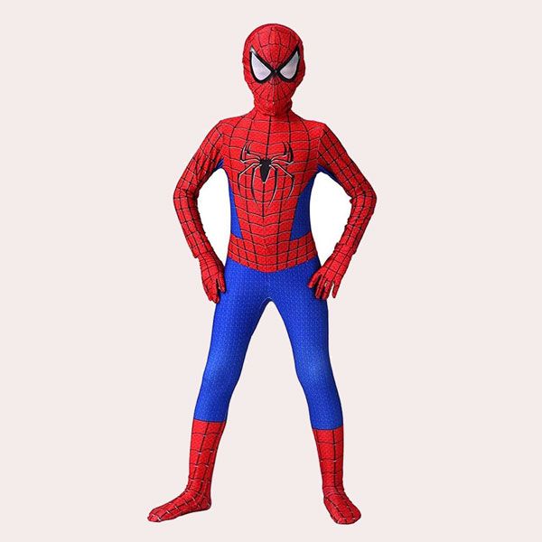 Máscaras de superhéroe para niños, Cosplay de Spiderman, Navidad,  Halloween, fiesta de cumpleaños, regalo de fieltro