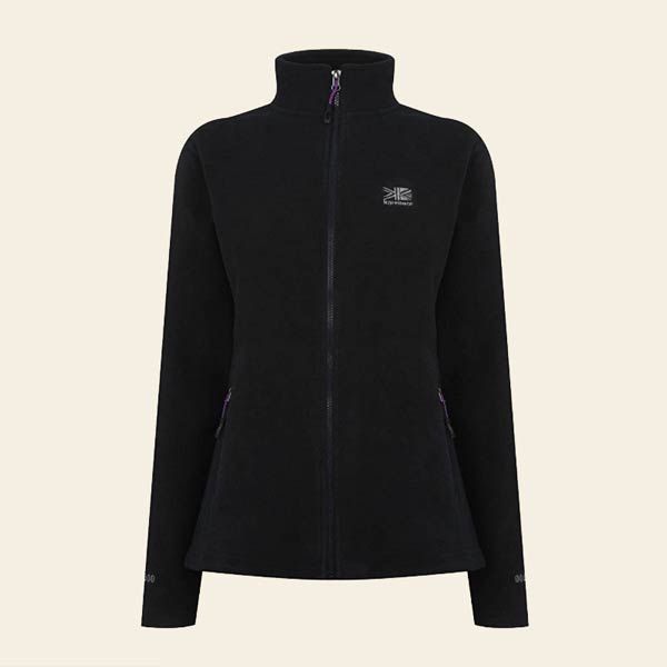Chaqueta de forro polar para mujer con cremallera de Karrimor
