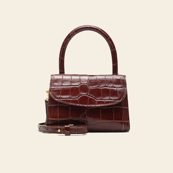 Un bolso de piel