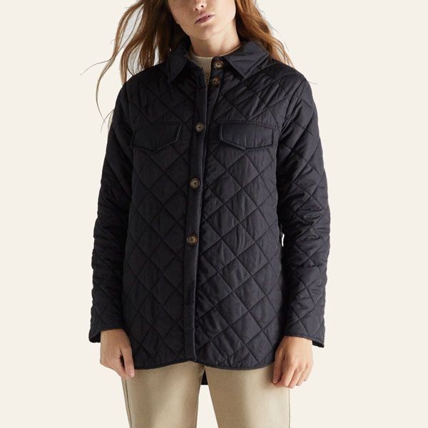 Una chaqueta acolchada