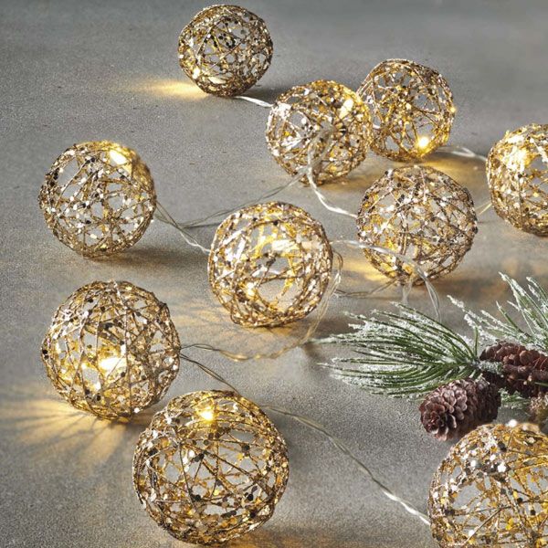Guirnalda de luces para el árbol