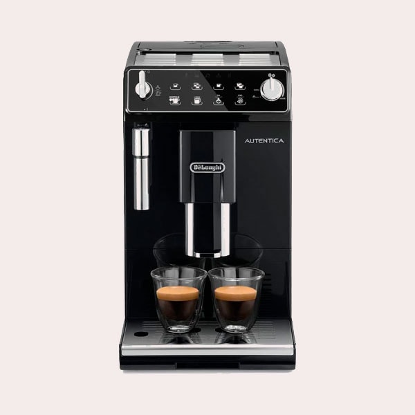 DeLonghi Autentica - Cafetera Superautomática para Espresso y Cappuccino