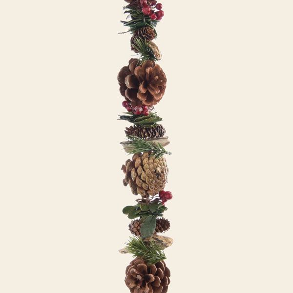 Decoración de Navidad para la chimenea