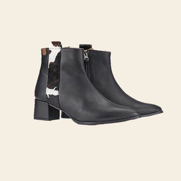 Menos de 70 euros: botines de piel