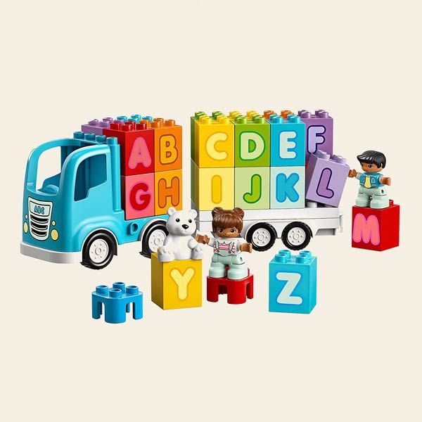 Un camión de construcciones de Lego