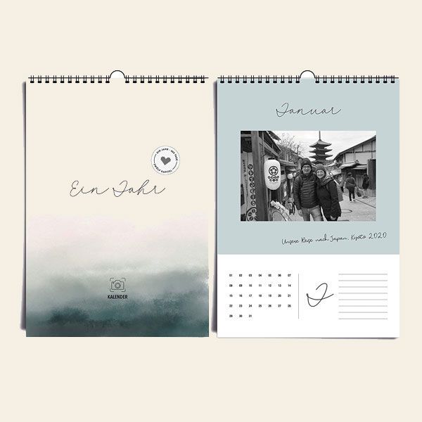 El calendario personalizado más bonito y práctico