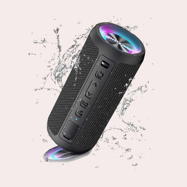 Altavoces Bluetooth inalámbricos – Altavoz de ducha colorido – Altavoz  Bluetooth resistente al agua avanzado con instalación de ventosa