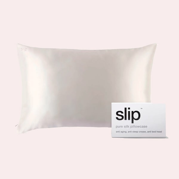 Funda de almohada de seda de morera para cabello y piel, fabricada en  Estados Unidos, fundas de almohada de seda real de 22 Momme, tamaño  estándar con
