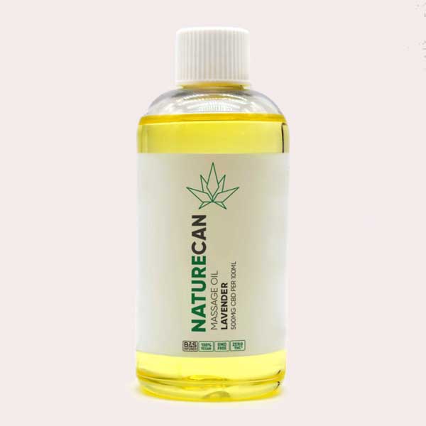 Aceite de masaje CBD de Naturecan