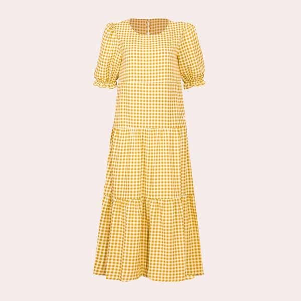 El vestido de paneles que es tendencia