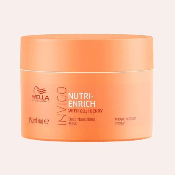 Mascarilla nutritiva para cabellos dañados y secos
