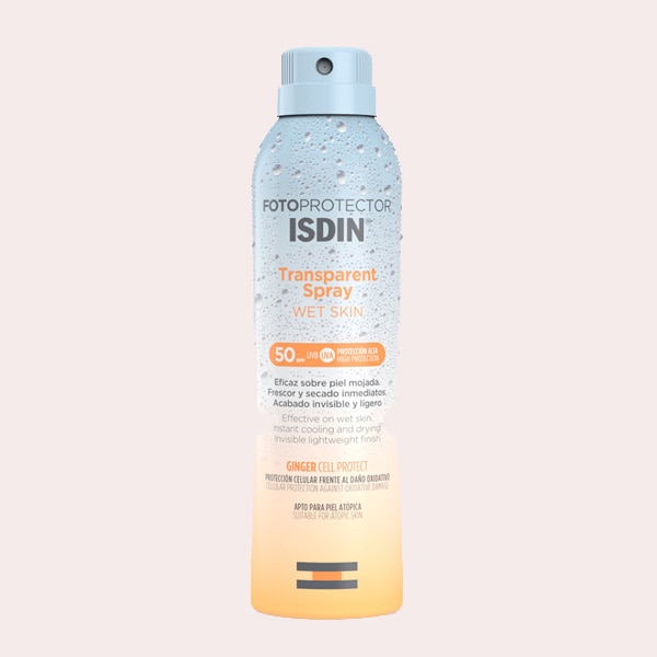 Fotoprotector en spray