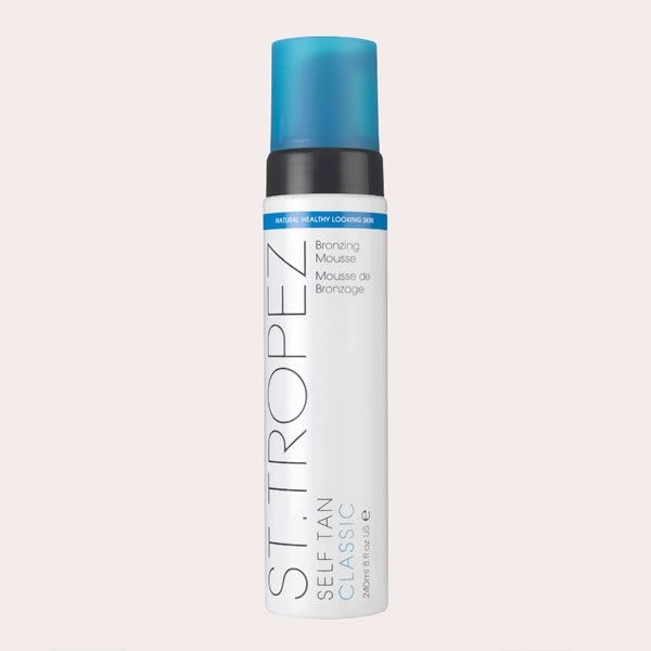Mousse para un bronceado instantáneo de St. Tropez