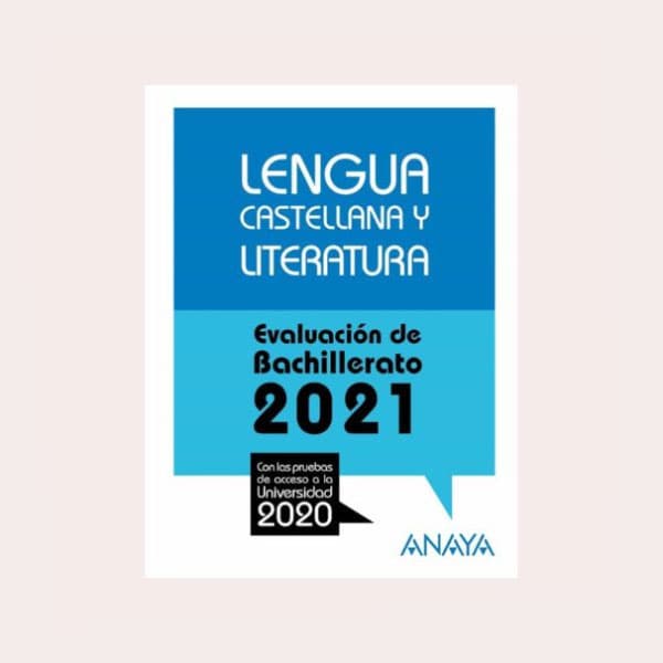 Libro de lengua castellana y literatura de la EvAU 2021