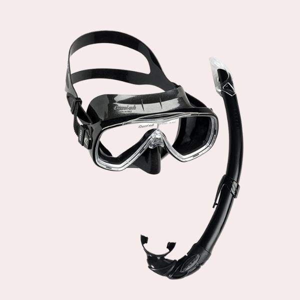 Kit de máscara y tubo para snorkelling Onda Mare, de Cressi 
