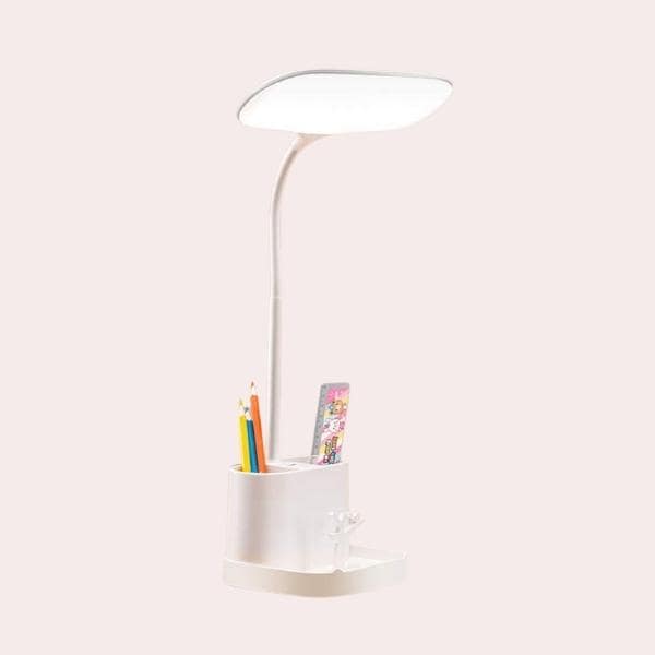 Fluxs Lámpara de Escritorio LED con Cargador Inalámbrico