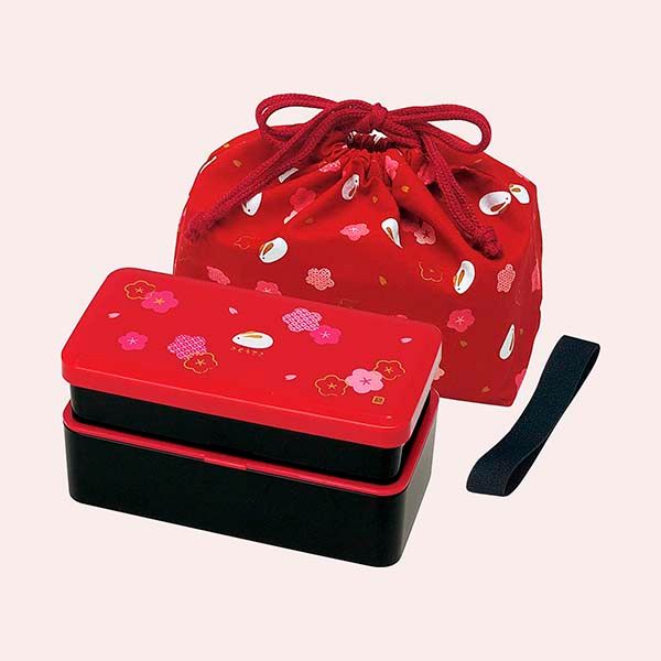 Japanese Traditional Rabbit Blossom Bento Box Set de Skater