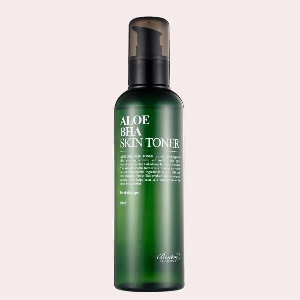 Un tónico con aloe y ácido salicílico