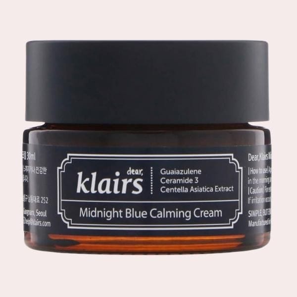 Una crema nocturna para la piel irritada