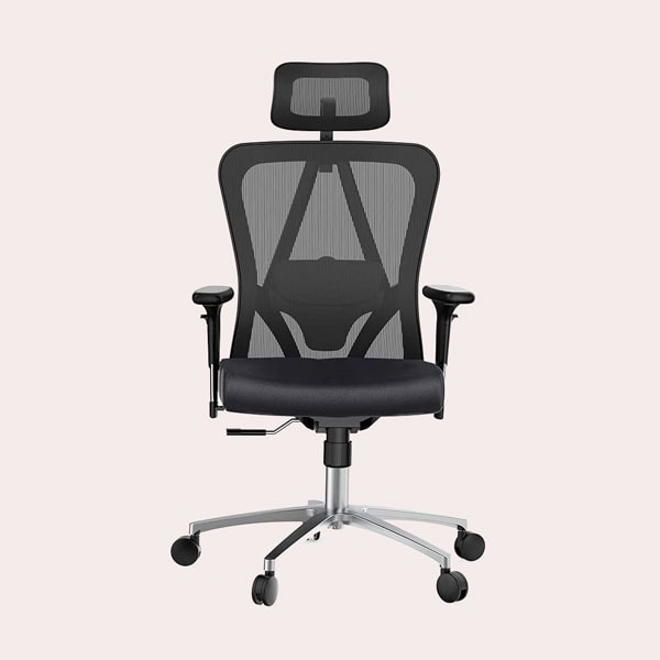 Mfavour silla oficina ergonómica con reeposacabezas