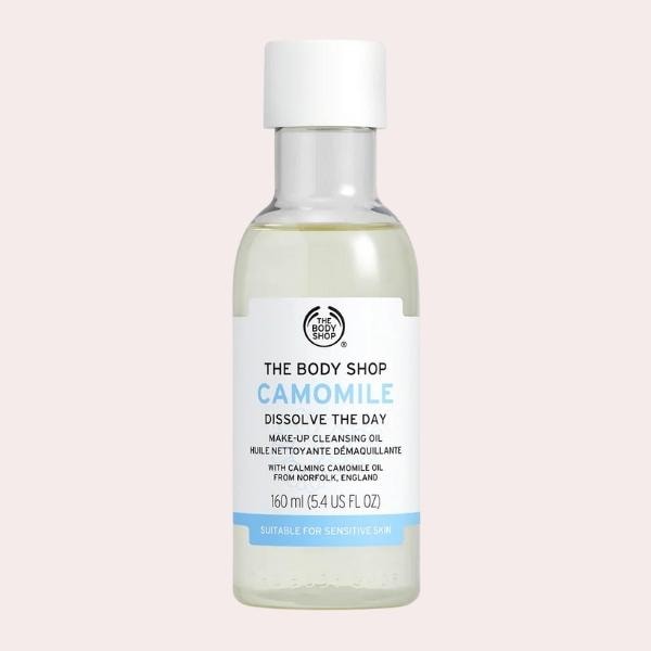 aceite limpiador de camomila de The Body Shop