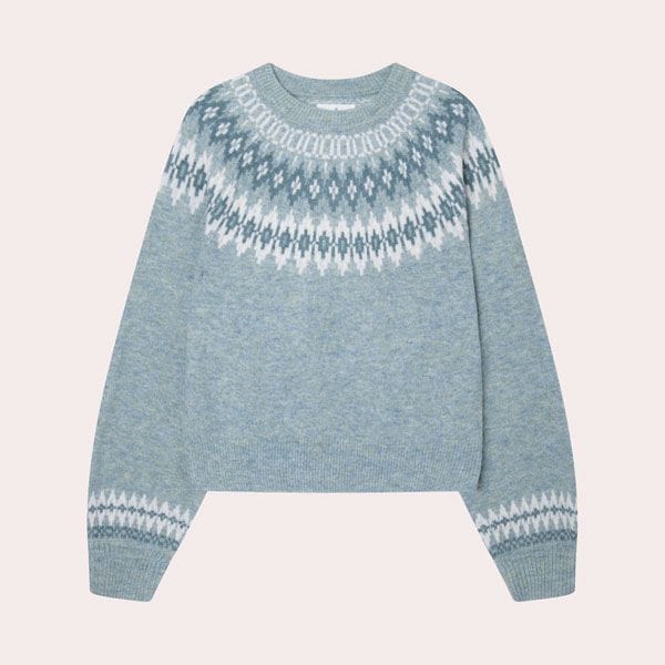 Un jersey de punto jacquard