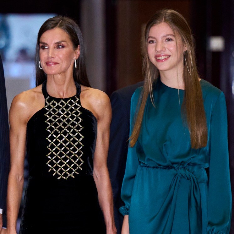 La reina Letizia y la infanta Sofía en el concierto del 30º premio Princesa de Asturias