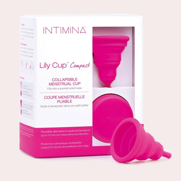 Lily Cup Compact copa menstrual de Intimina 