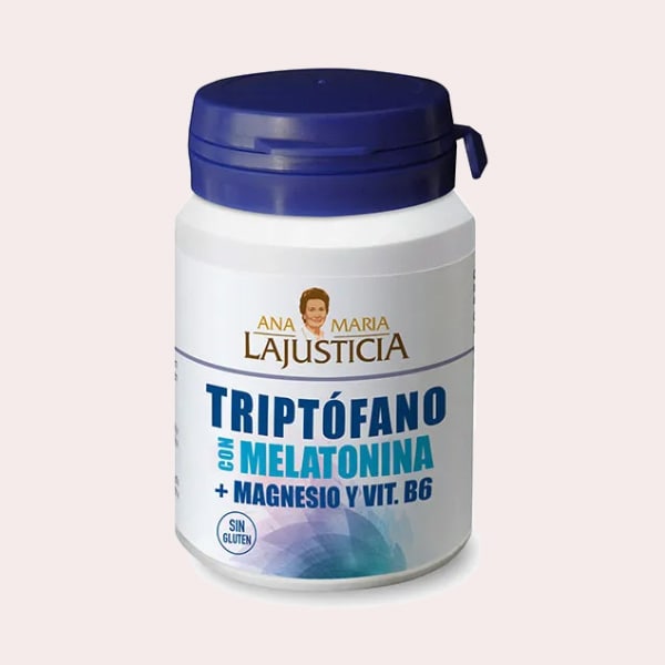 Ana Maria Lajusticia Triptófano con melatonina + magnesio + VIT B6