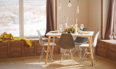 ¿Tu casa es pequeña? Hazte con una mesa de comedor extensible. ¡La solución a tu medida!
