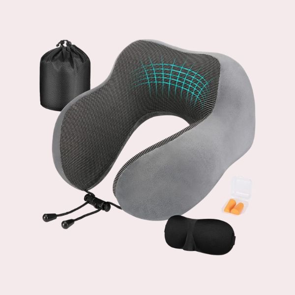 Almohada de Viaje – Almohada cervical de Viaje  Almohadas de viaje, Almohada  cervical, Almohada