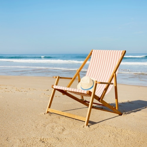 Foto de una silla de playa