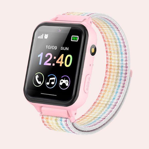 Reloj Inteligente Smartwatch Infantil Táctil Tarjeta Sim Rosa