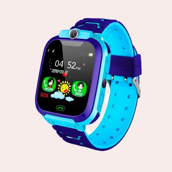 Reloj inteligente niños con cámara rastreador GPS llamada emergencia niños  niños