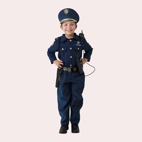 Dress Up America Disfraz De Policía Para Niños