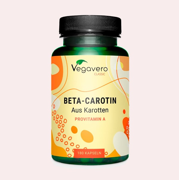 Betacaroteno Vegavero® Para 6 Meses NATURAL & VEGANO