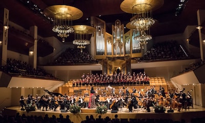 Doña Margarita de Borbón y Borbón preside un año más el concierto de la Fundación Padre Arrupe