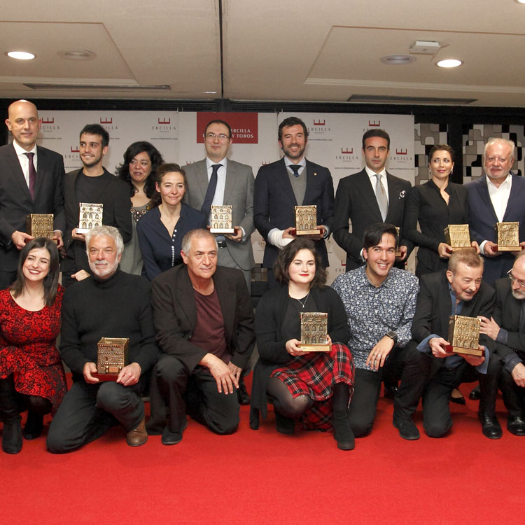 Juan Echanove, Alicia Borrachero, Juan Diego y Enrique Ponce triunfan en los Premios Ercilla